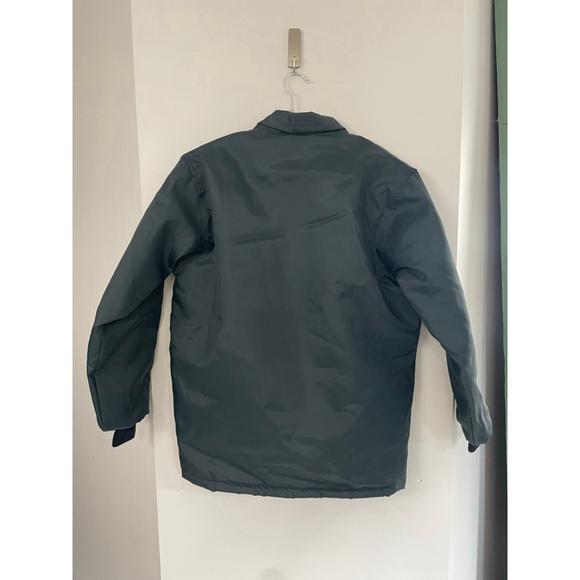 Vintage with Tags! West Wind Navy Blue Sherpa Lined Cuff Sleeve Work Jacket - Picture 6 of 8